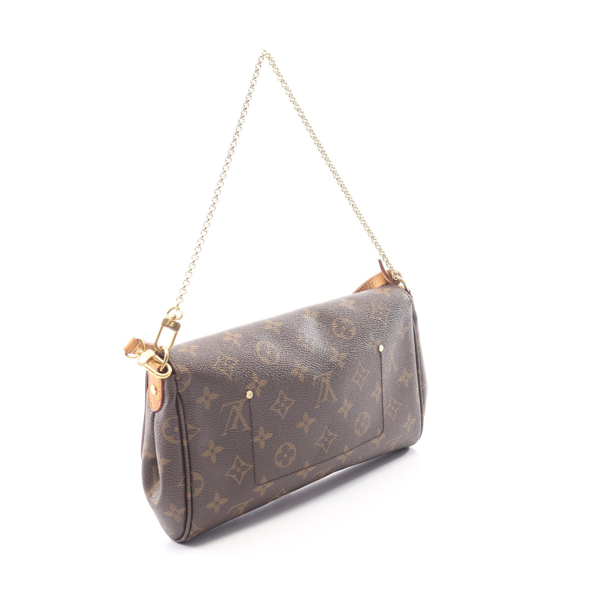 フェイボリットMM モノグラム 2WAY チェーンハンドバッグ PVC レザー ブラウン ルイヴィトン バッグ LOUIS VUITTON