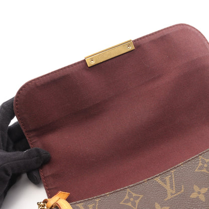フェイボリットMM モノグラム 2WAY チェーンハンドバッグ PVC レザー ブラウン ルイヴィトン バッグ LOUIS VUITTON