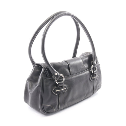CDロゴ ハンドバッグ レザー ブラック クリスチャンディオール バッグ Christian Dior