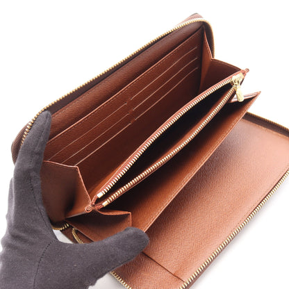 ジッピーオーガナイザー モノグラム ラウンドファスナー長財布 PVC ブラウン ルイヴィトン