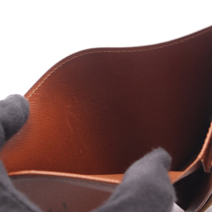 ポルトモネ ビエ トレゾール モノグラム 二つ折り財布 PVC レザー ブラウン ルイヴィトン