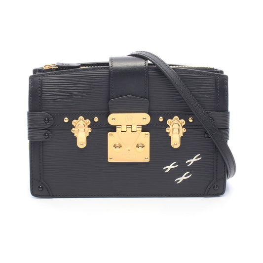 トランククラッチ エピ ノワール ショルダーバッグ レザー ブラック ルイヴィトン バッグ LOUIS VUITTON