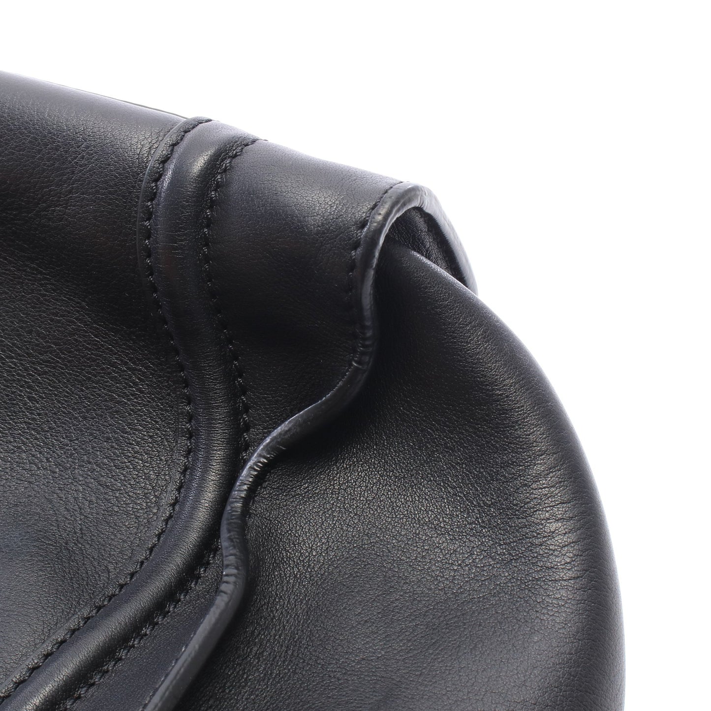 ラゲージ ミニショッパー ハンドバッグ レザー ブラック セリーヌ バッグ CELINE