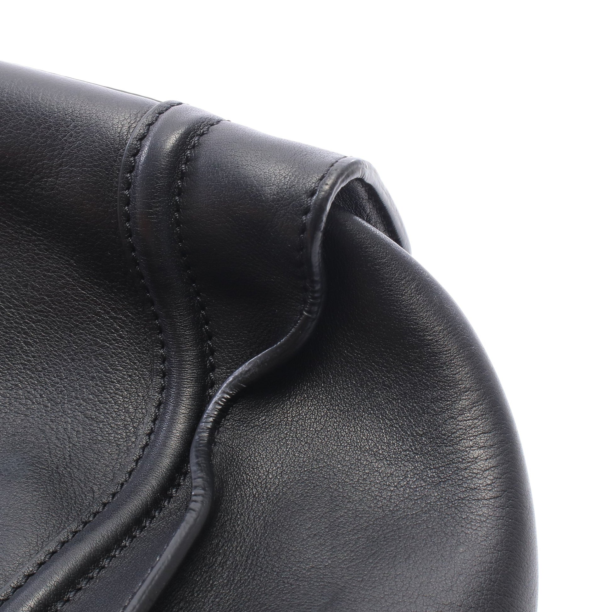 ラゲージ ミニショッパー ハンドバッグ レザー ブラック セリーヌ バッグ CELINE