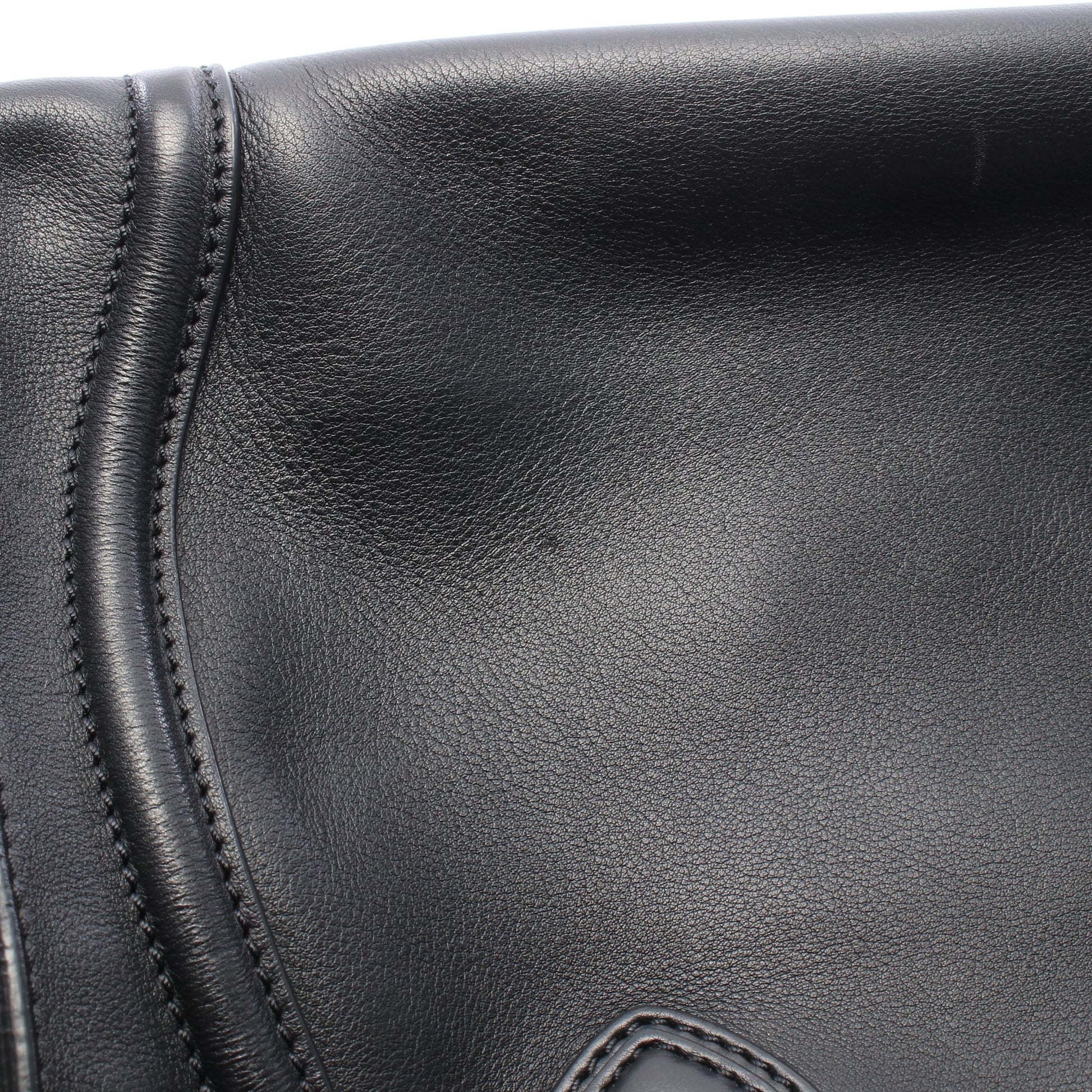 ラゲージ ミニショッパー ハンドバッグ レザー ブラック セリーヌ バッグ CELINE