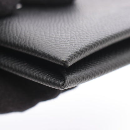 カルヴィ コインケース ヴォーエプソン ブラック シルバー金具 B刻印 エルメス