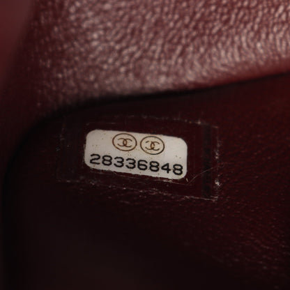 マトラッセ Wフラップ Wチェーンショルダーバッグ キャビアスキン ブラック ゴールド金具 シャネル バッグ CHANEL