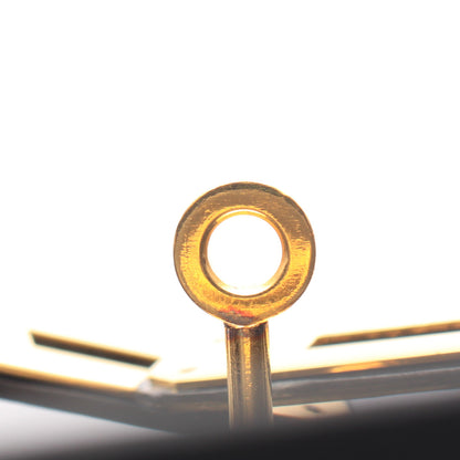 ケリー32 2WAY 外縫い ハンドバッグ ボックスカーフ ブラック ゴールド金具 ○X刻印 エルメス