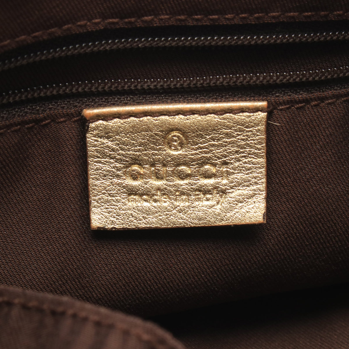 アビー GGキャンバス ワンショルダーバッグ キャンバス レザー ベージュ ゴールド グッチ バッグ GUCCI