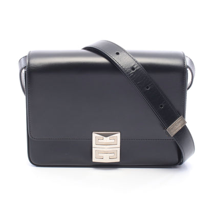 4G クロスボディバッグ ミディアム ショルダーバッグ レザー ブラック ジバンシィ バッグ GIVENCHY