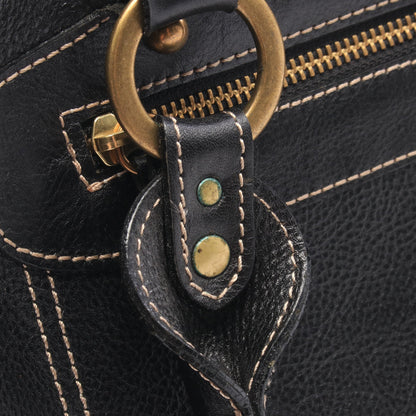 ミニボストンバッグ レザー ブラック エムシーエム バッグ MCM