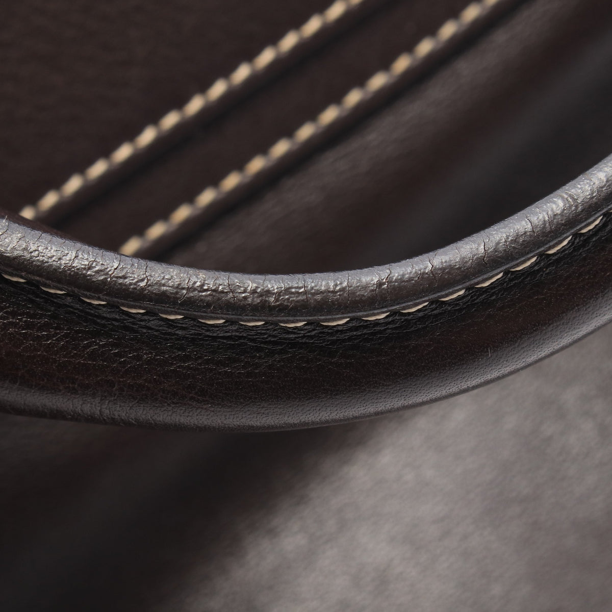 ブギーバッグ ハンドバッグ レザー ダークブラウン セリーヌ バッグ CELINE