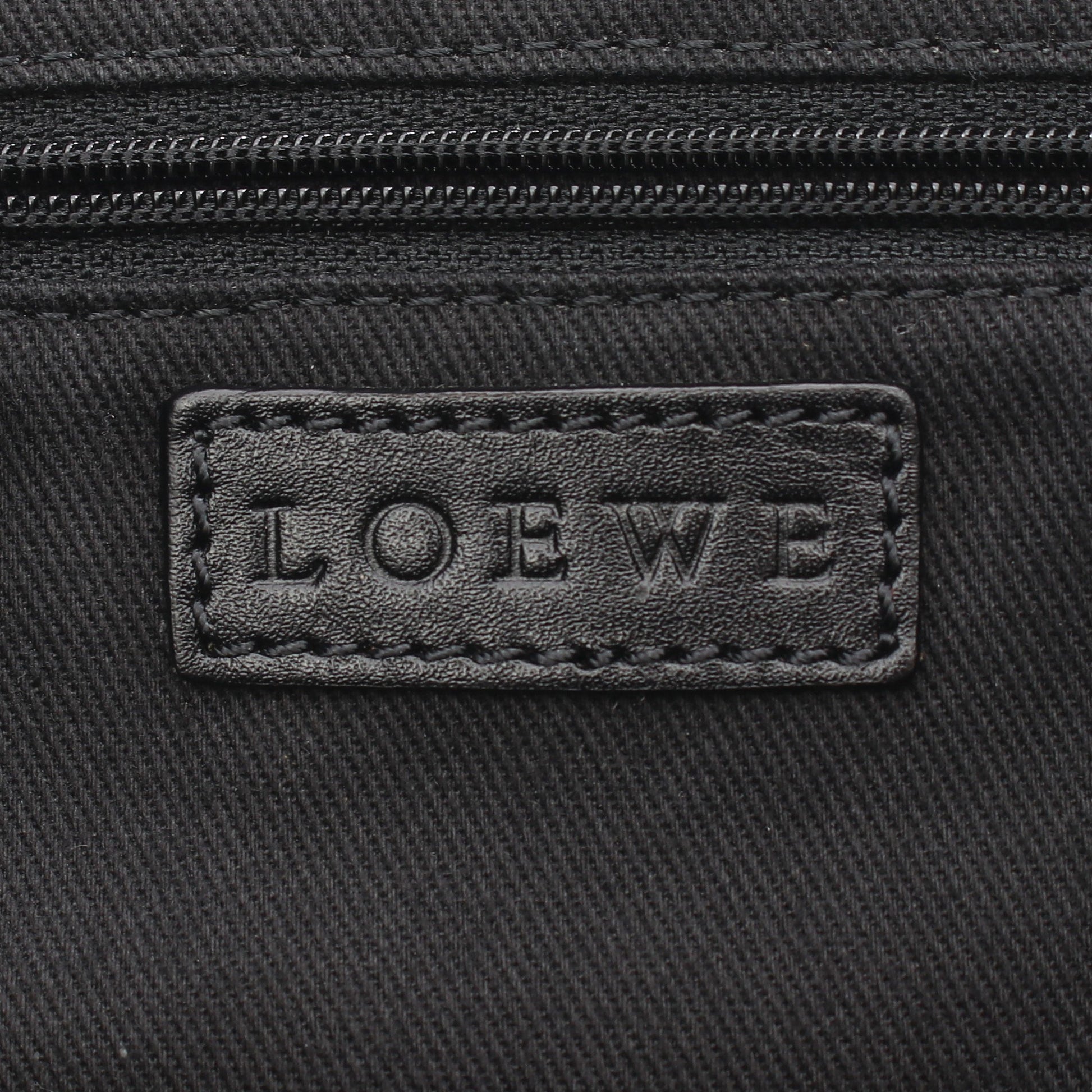 アナグラム ハンドバッグ トートバッグ キャンバス レザー ベージュ ブラック ロエベ バッグ LOEWE