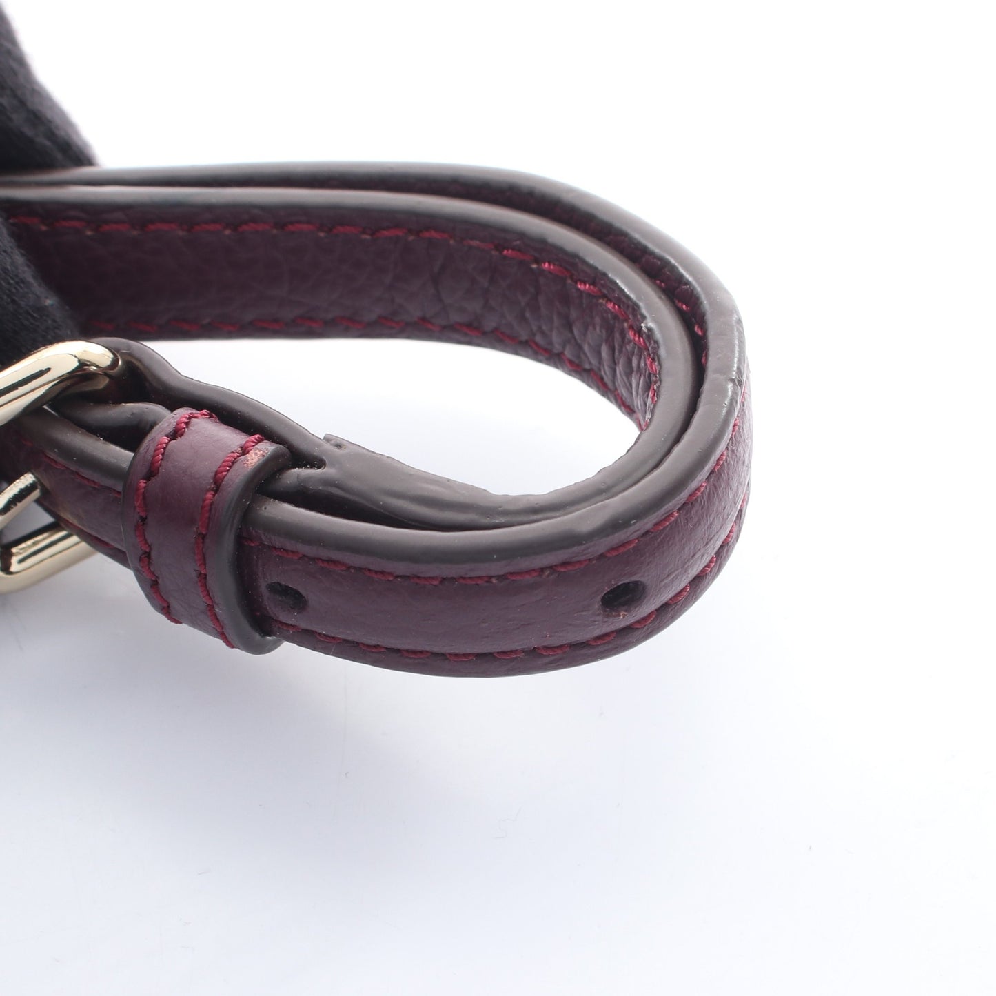 Larchmont Avenue Madelyne ショルダーバッグ レザー ボルドー ケイトスペード