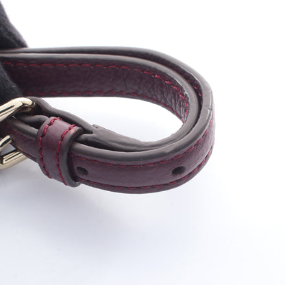 Larchmont Avenue Madelyne ショルダーバッグ レザー ボルドー ケイトスペード