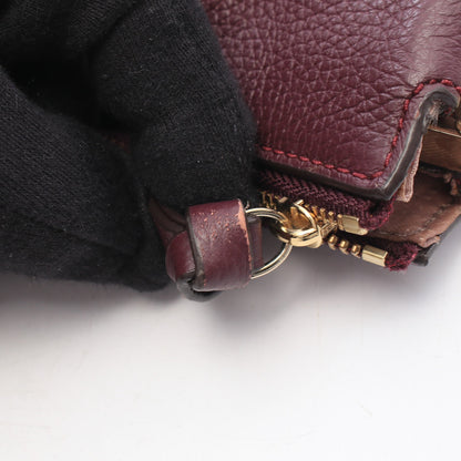 Larchmont Avenue Madelyne ショルダーバッグ レザー ボルドー ケイトスペード