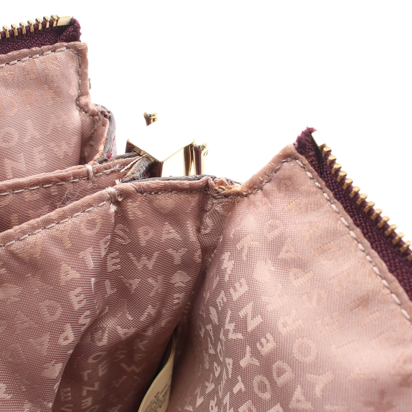 Larchmont Avenue Madelyne ショルダーバッグ レザー ボルドー ケイトスペード