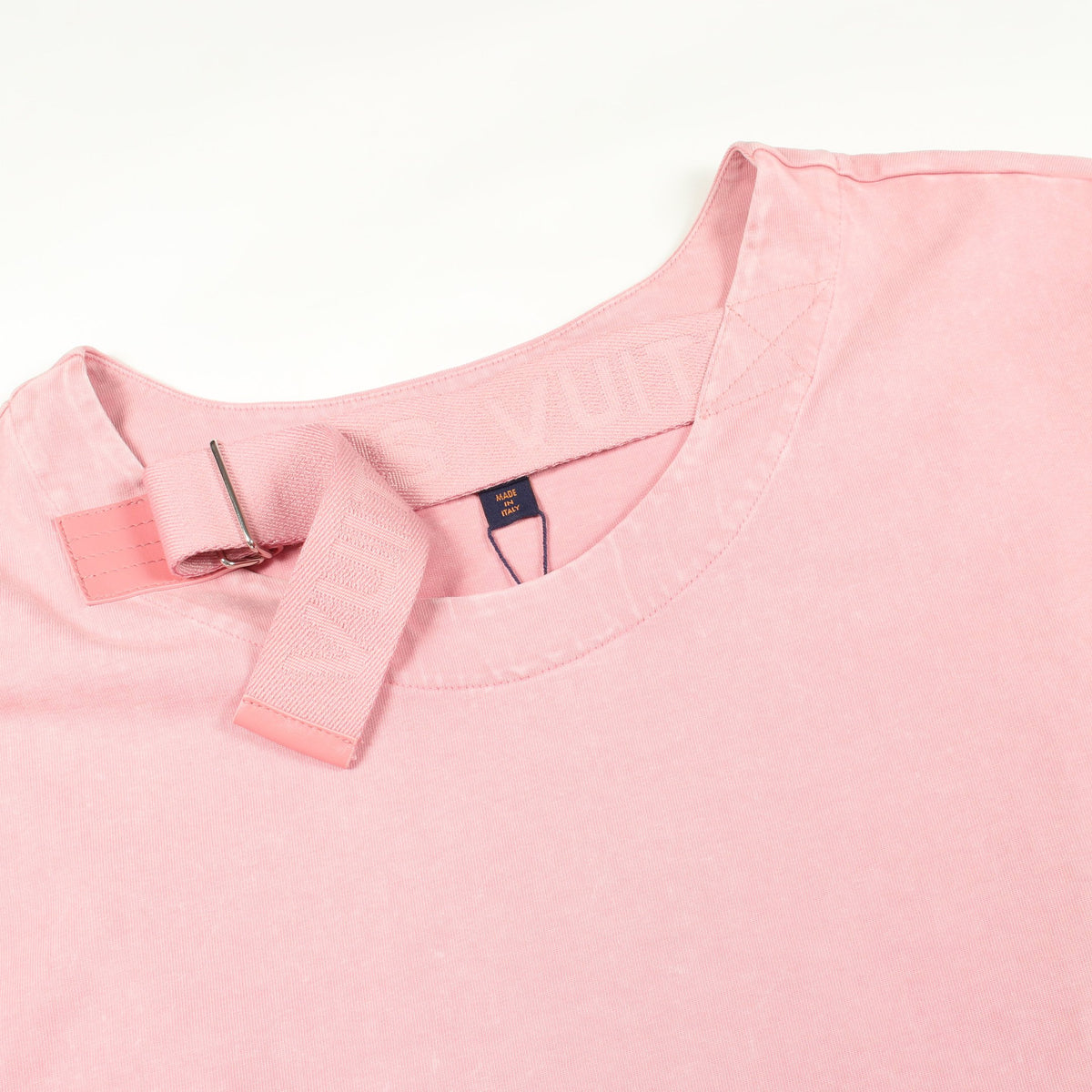 ヴィンテージ加工 半袖Tシャツ コットン ピンク ルイヴィトン