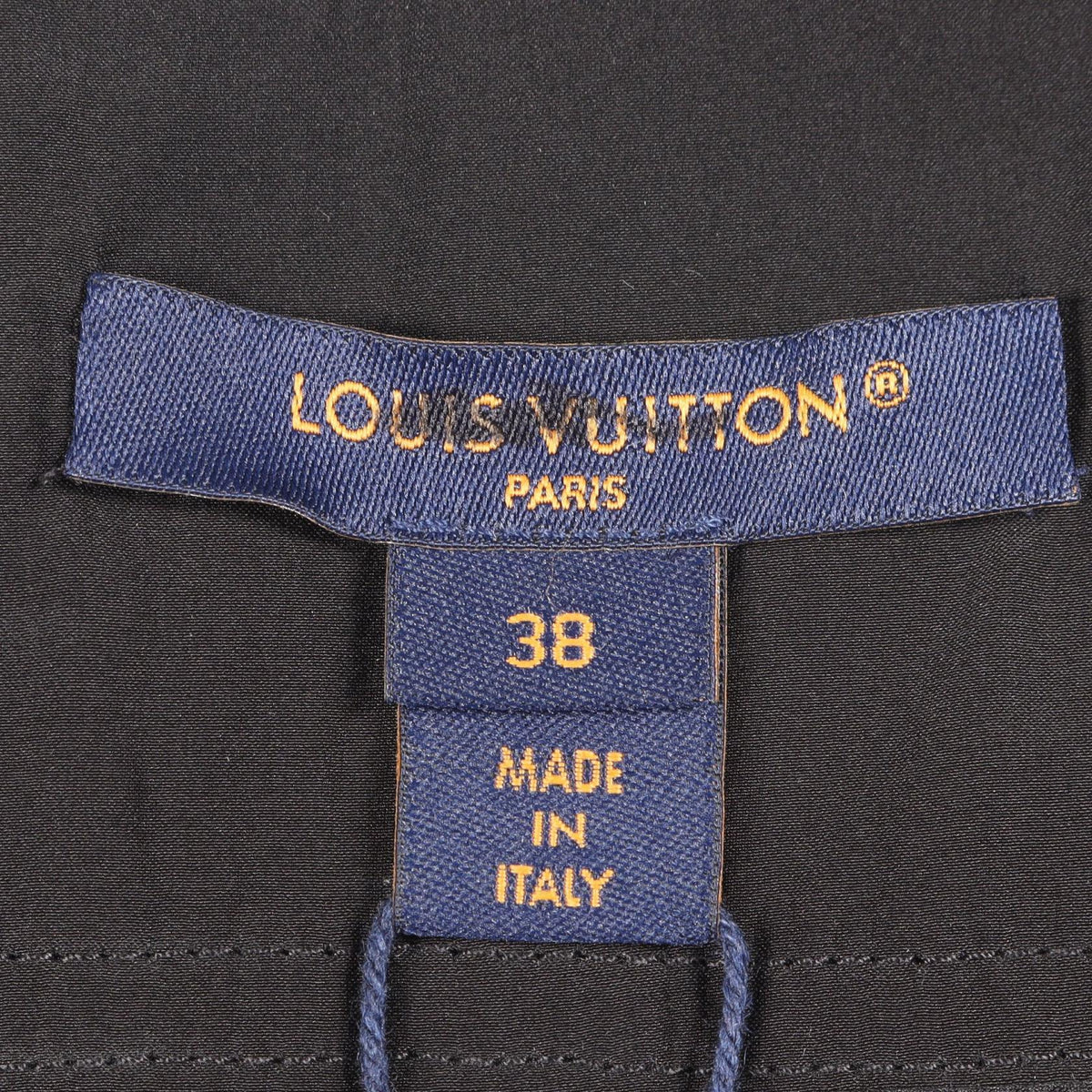 ハーフパンツ サルエルパンツ シルク ブラック ルイヴィトン ボトムス LOUIS VUITTON