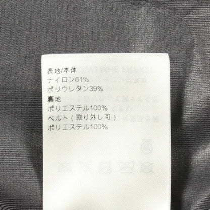 ロゴプリント ジップアップ オールインワン ナイロン ブラック ルイヴィトン