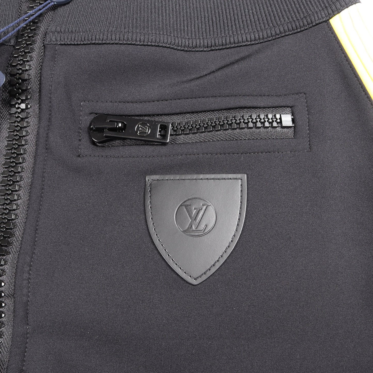 サイドライン ジップアップ スカート ナイロン ブラック ベージュ イエロー ルイヴィトン