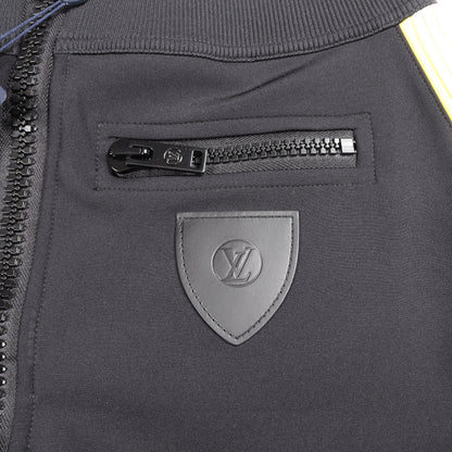 サイドライン ジップアップ スカート ナイロン ブラック ベージュ イエロー ルイヴィトン