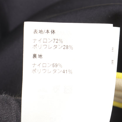 サイドライン ジップアップ スカート ナイロン ブラック ベージュ イエロー ルイヴィトン
