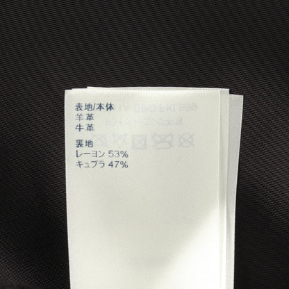 スエード切替 スカート レザー マルチカラー ルイヴィトン