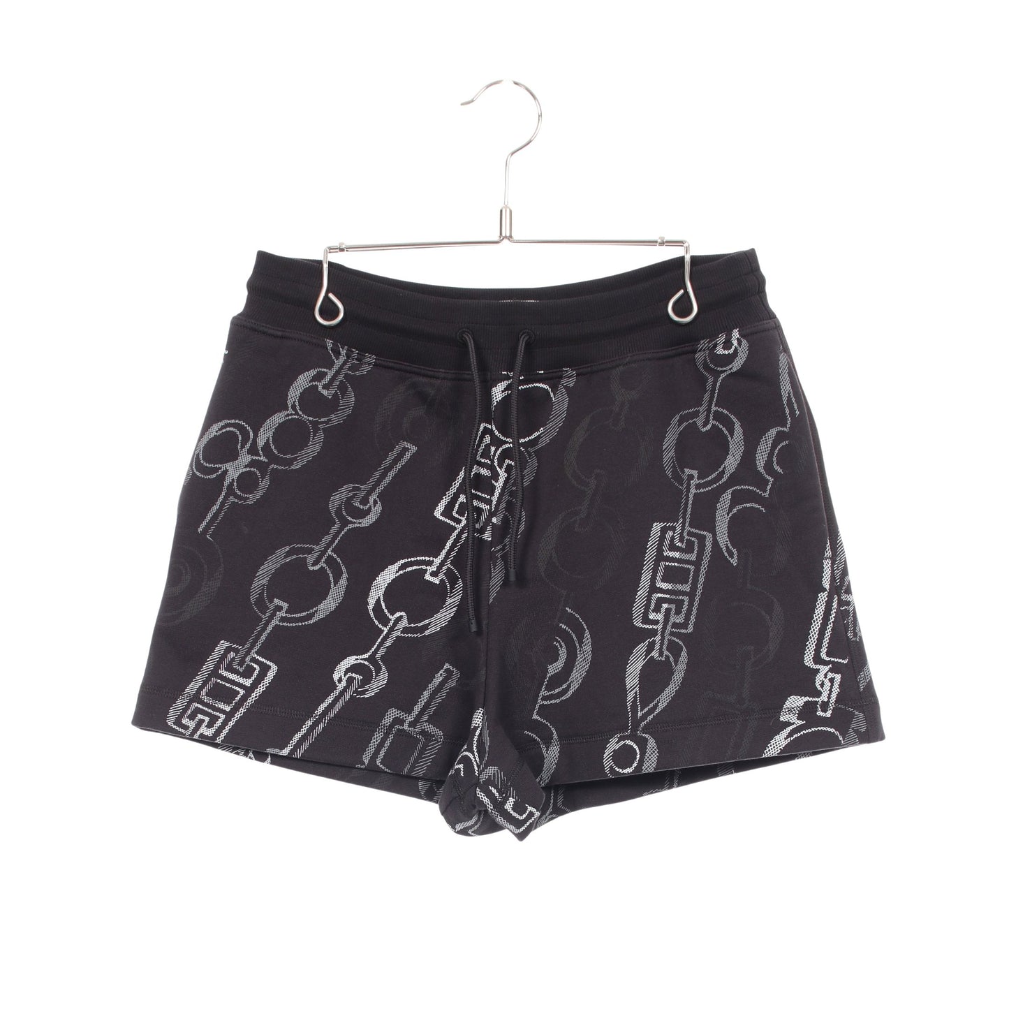 Do Re Boucles ショート スウェットパンツ コットン ブラック ホワイト ダークブラウン エルメス