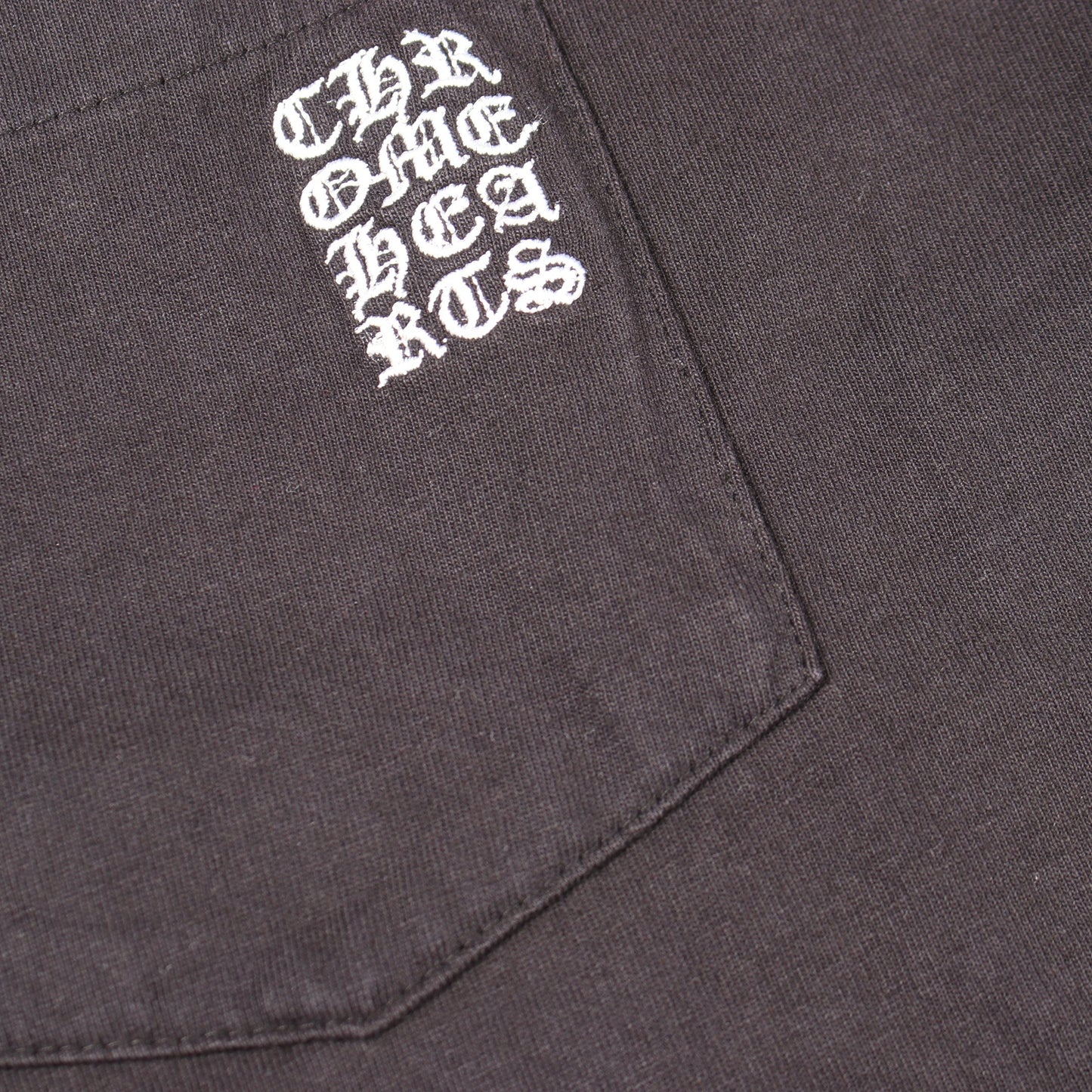 GRP Y NOT ポケット付き 半袖Tシャツ コットン ブラック クロムハーツ トップス Chrome Hearts