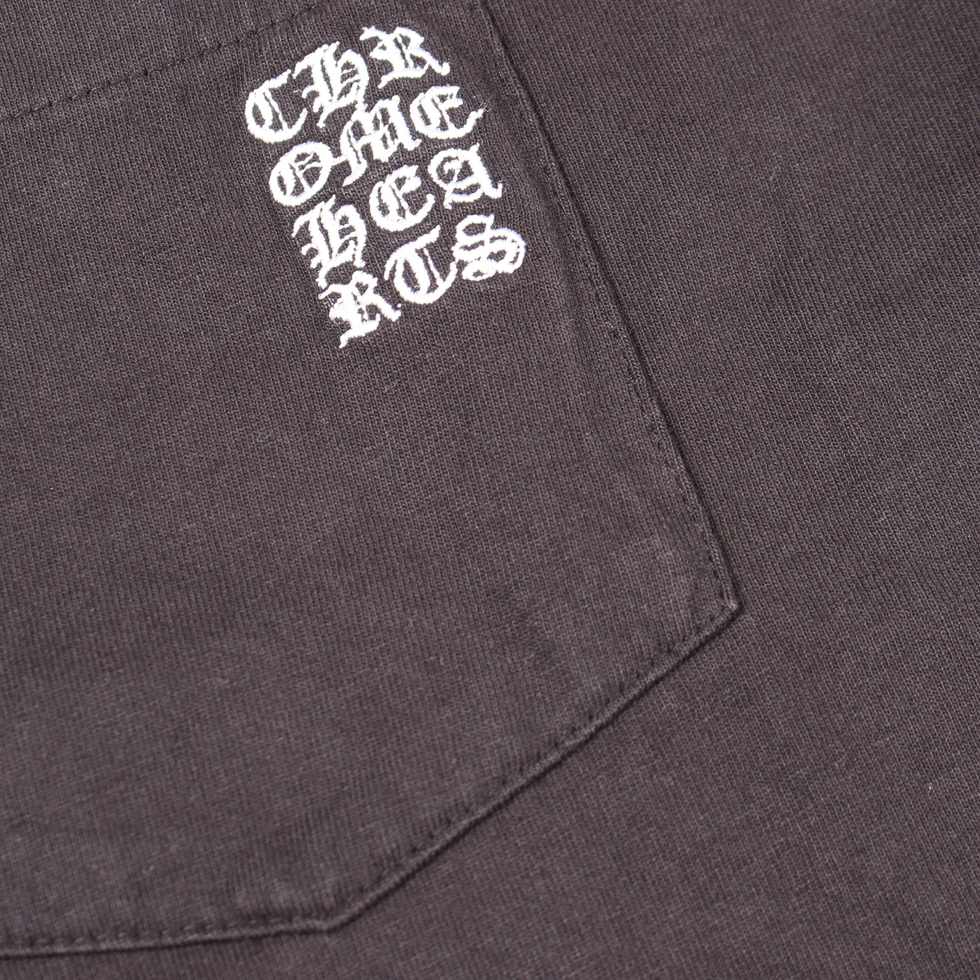 GRP Y NOT ポケット付き 半袖Tシャツ コットン ブラック クロムハーツ トップス Chrome Hearts