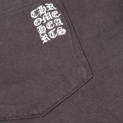 GRP Y NOT ポケット付き 半袖Tシャツ コットン ブラック クロムハーツ トップス Chrome Hearts