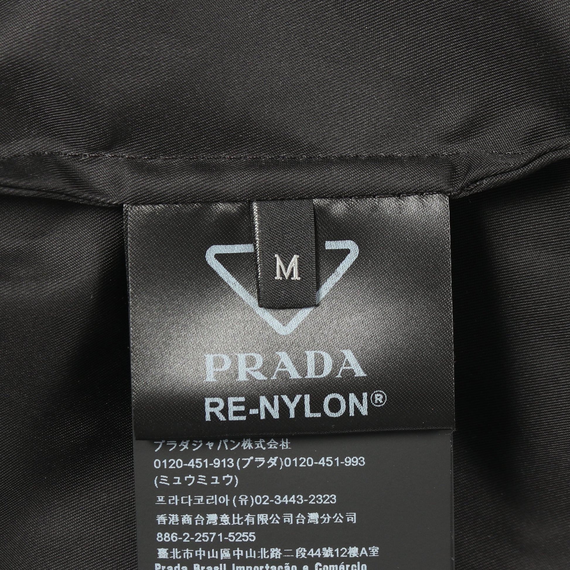 Re-Nylon シャツ ジャケット ナイロン ブラック プラダ アウター PRADA