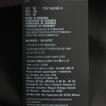 Re-Nylon シャツ ジャケット ナイロン ブラック プラダ アウター PRADA