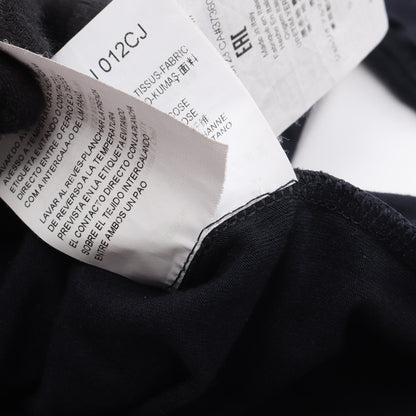 フォトグラフィック プリント 半袖Tシャツ ビスコース ネイビー ジョルジオアルマーニ トップス GIORGIO ARMANI