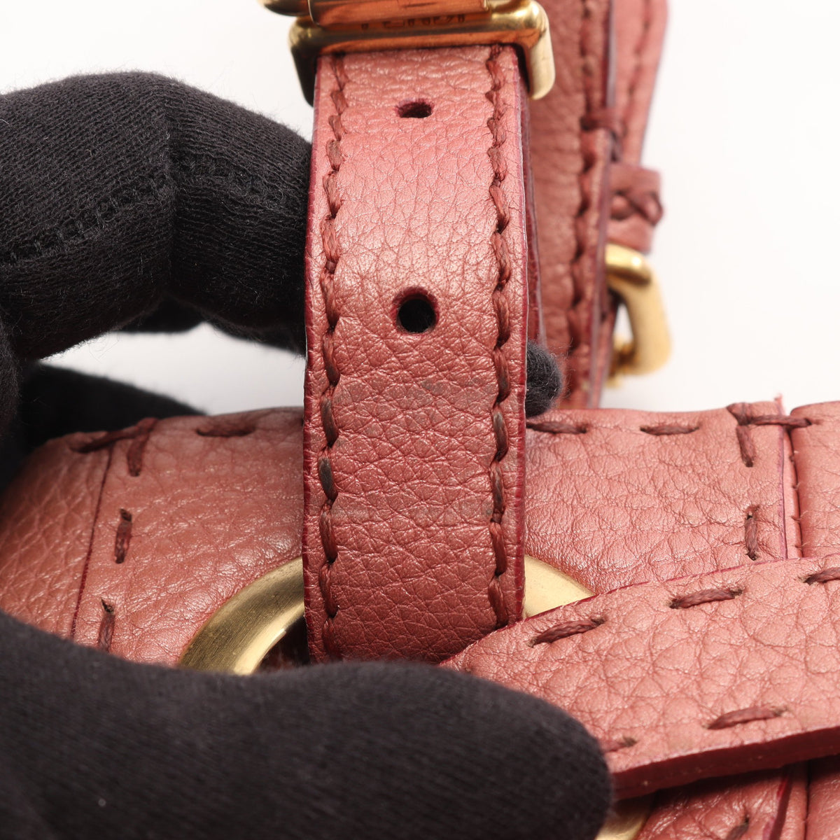 セレリア ハンドバッグ トートバッグ レザー ピンク フェンディ バッグ FENDI