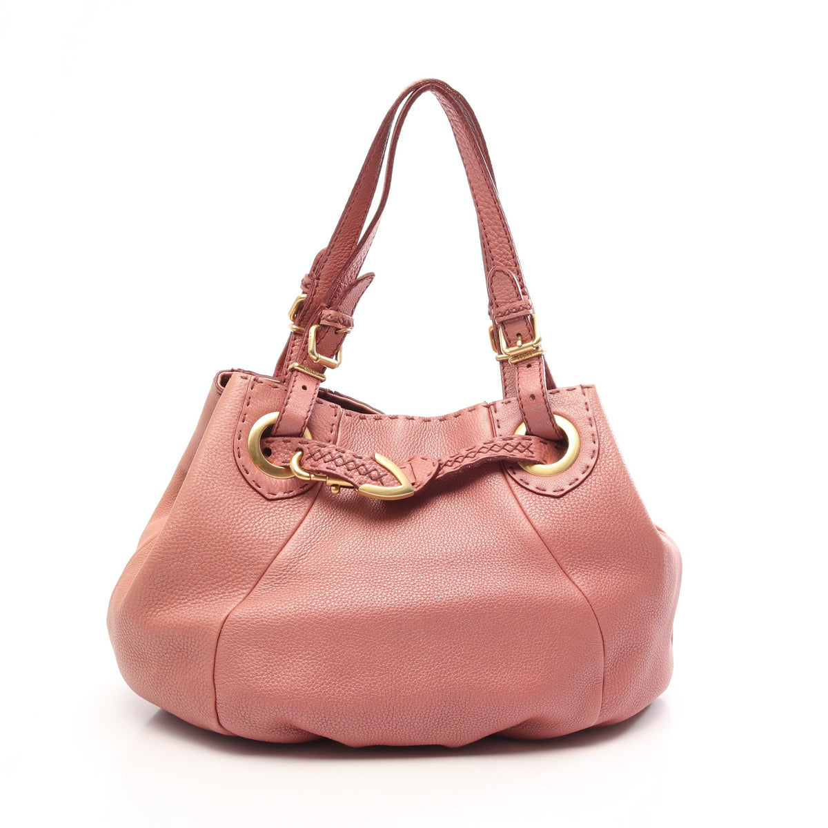 セレリア ハンドバッグ トートバッグ レザー ピンク フェンディ バッグ FENDI