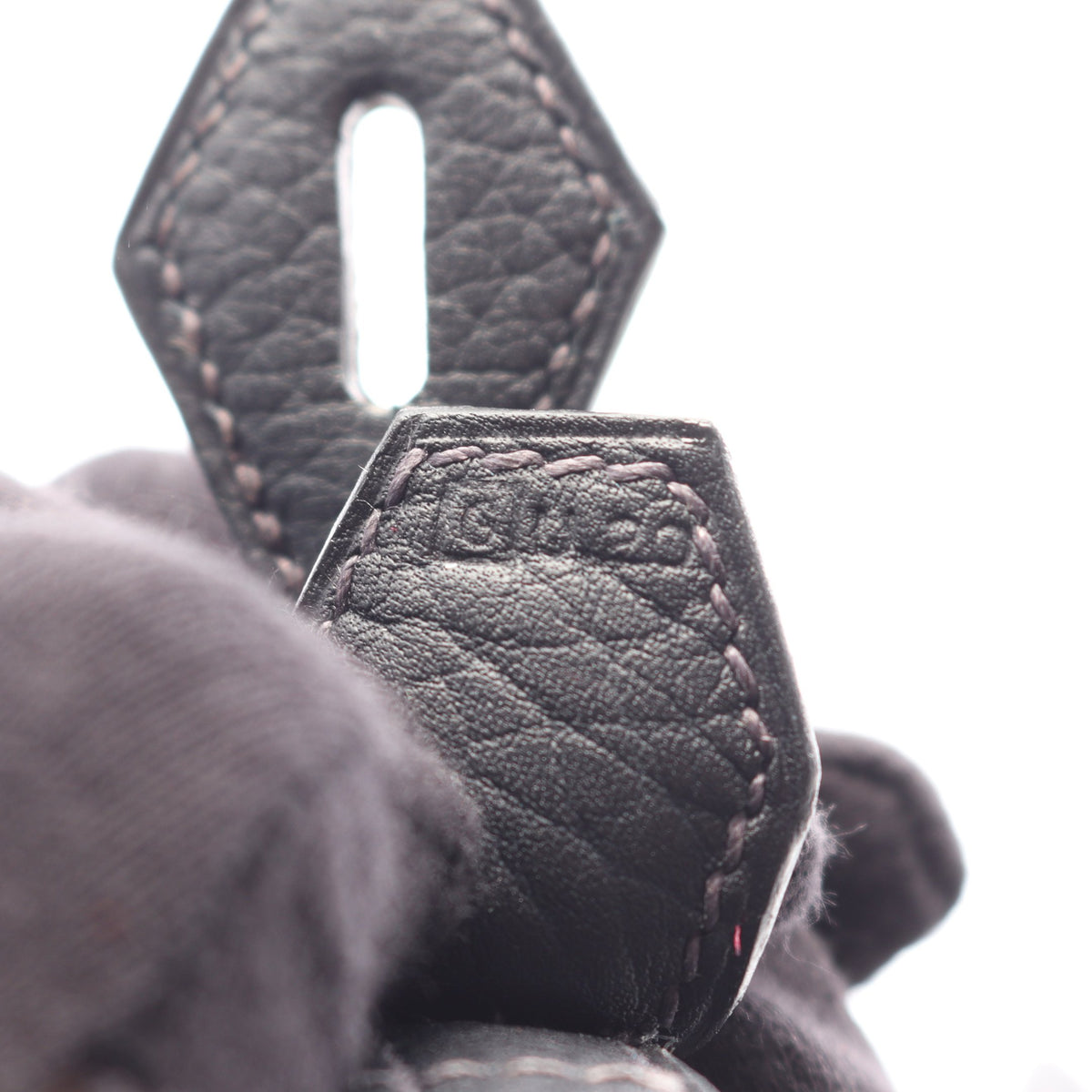 ボリード35 ブルーインディゴ 2WAY ハンドバッグ フィヨルド ネイビー ゴールド金具 □G刻印 エルメス バッグ HERMES