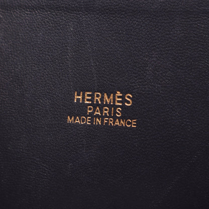 ボリード35 ブルーインディゴ 2WAY ハンドバッグ フィヨルド ネイビー ゴールド金具 □G刻印 エルメス バッグ HERMES