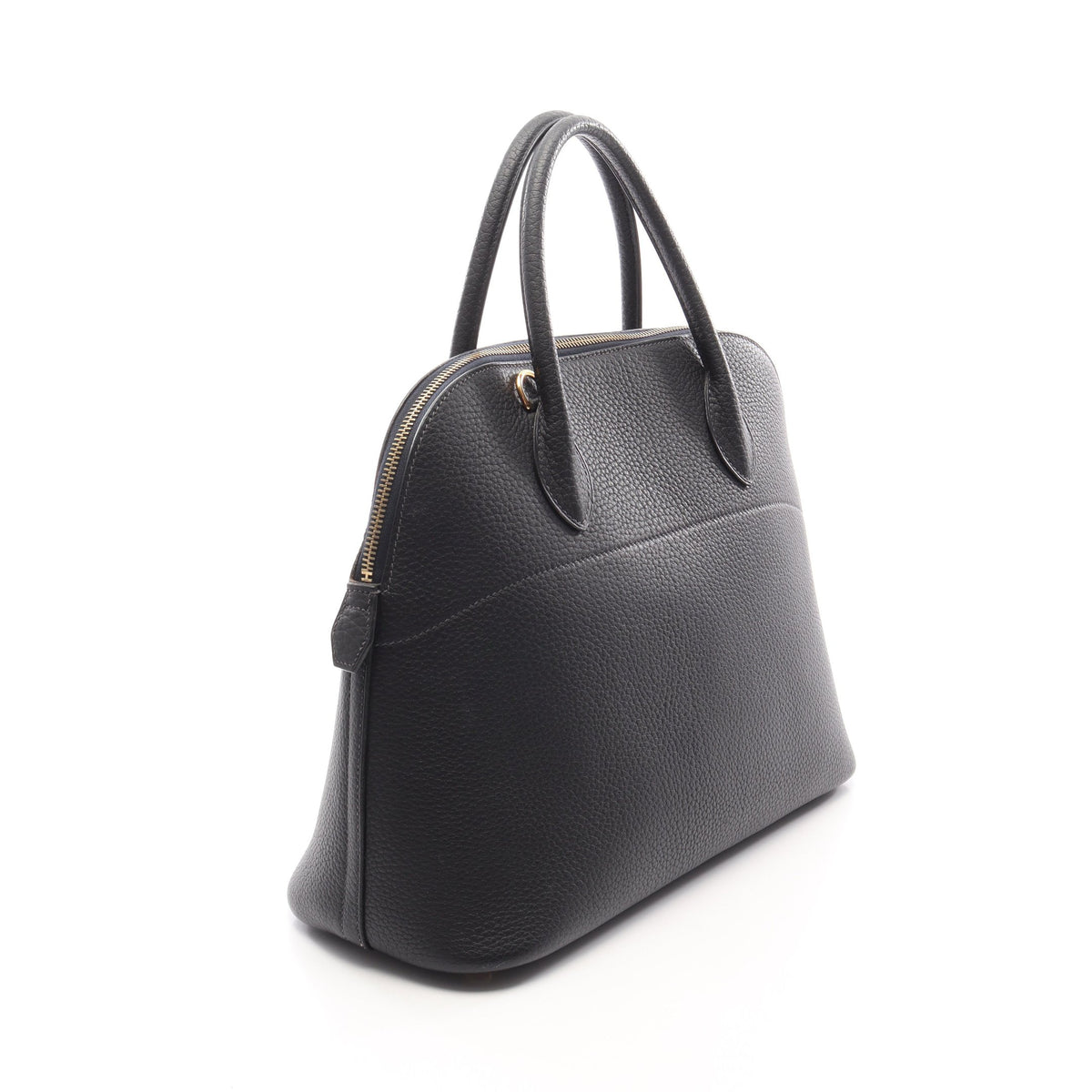 ボリード35 ブルーインディゴ 2WAY ハンドバッグ フィヨルド ネイビー ゴールド金具 □G刻印 エルメス バッグ HERMES