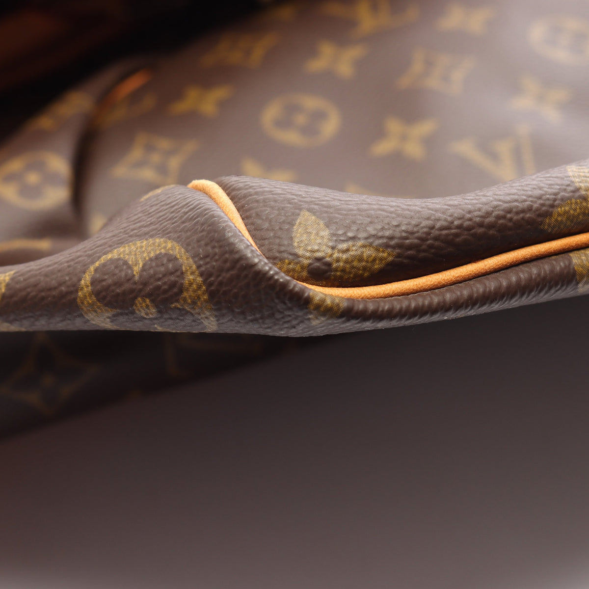 キーポル50 モノグラム ボストンバッグ PVC レザー ブラウン ルイヴィトン バッグ LOUIS VUITTON