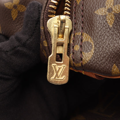 キーポル50 モノグラム ボストンバッグ PVC レザー ブラウン ルイヴィトン バッグ LOUIS VUITTON