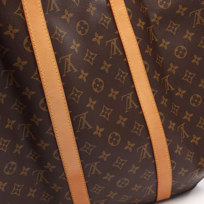 キーポル50 モノグラム ボストンバッグ PVC レザー ブラウン ルイヴィトン バッグ LOUIS VUITTON