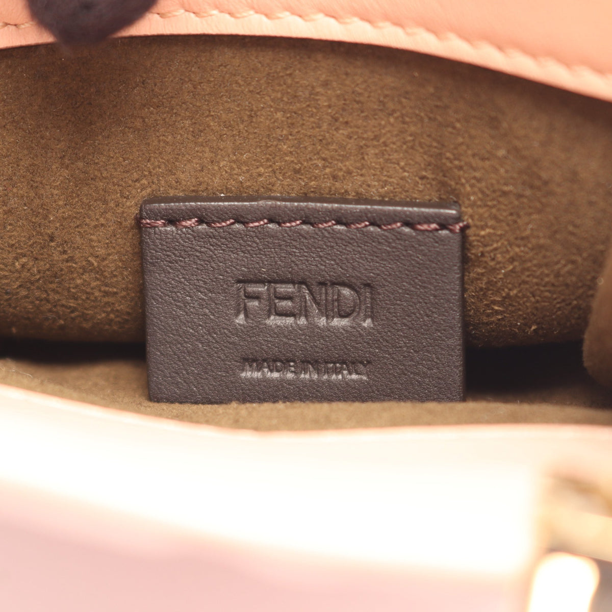 サンシャインショッパー ミニ 2WAY ハンドバッグ レザー ピンク フェンディ バッグ FENDI