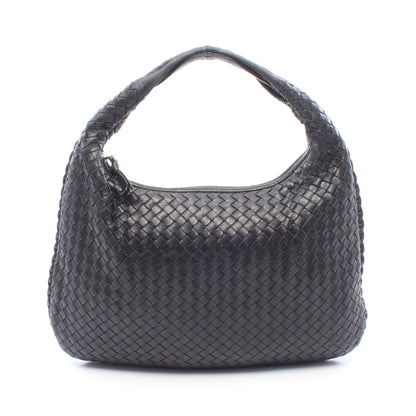 ヴェネタバッグ イントレチャート ワンショルダーバッグ レザー ブラック ボッテガヴェネタ バッグ BOTTEGA VENETA