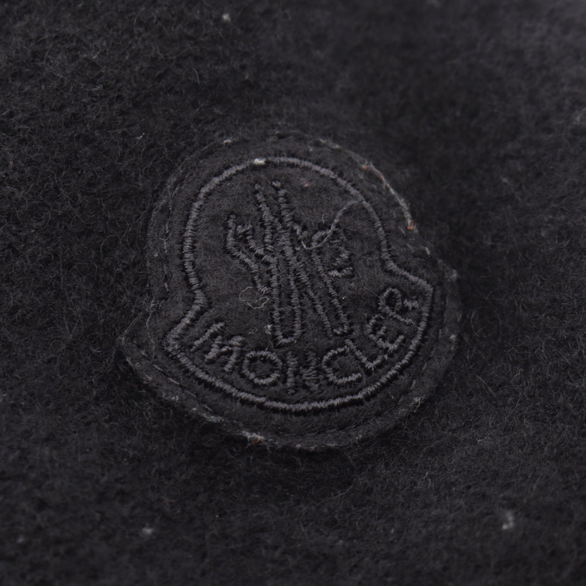 GENIUS 2 MONCLER 1952 ロゴ ニット ウール カシミヤ ブラック モンクレール