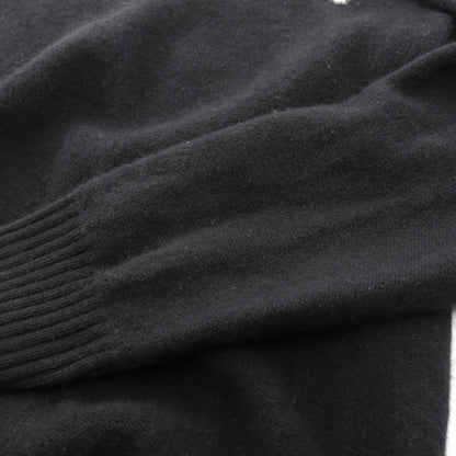 GENIUS 2 MONCLER 1952 ロゴ ニット ウール カシミヤ ブラック モンクレール
