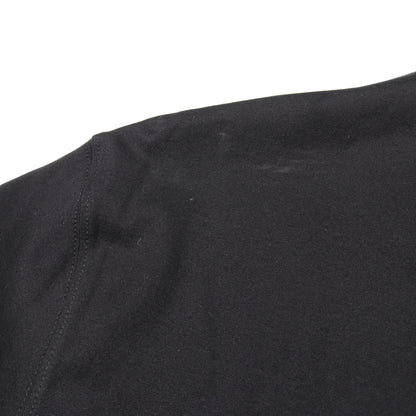 ELLISON PRT ロゴプリント 半袖Tシャツ コットン ブラック バーバリー