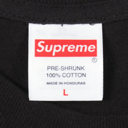 Supreme xSpongeBob 長袖Tシャツ コットン ブラック シュプリーム トップス Supreme