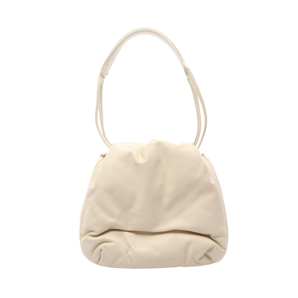 Pillow Bag ショルダーバッグ レザー オフホワイト セリーヌ バッグ CELINE